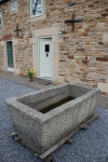 The large trough as delivered