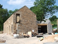 East gable end taking shape