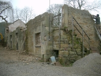 Dismantling the front corner