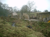 The barn gradually disappears